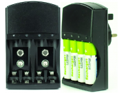 Status Battery Charger (up to 4 batteries)